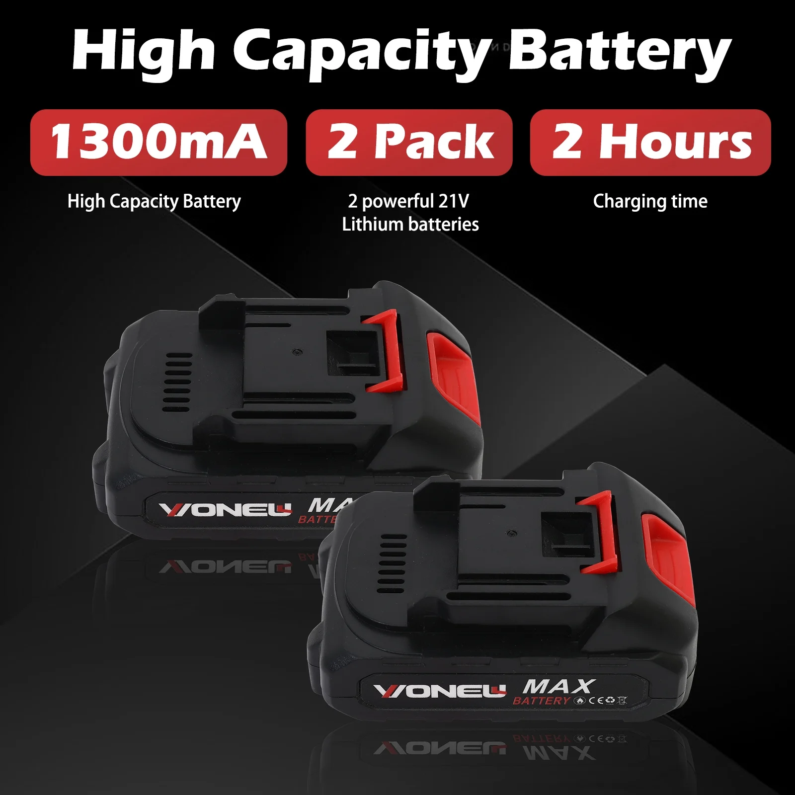 Electric Weed Eater Wacker, Grass Trimmer Weed Lawn Edger Eater, 21V 650W Cordless Grass String Trimmer Cutter, Weed Wacker with 2 Battery