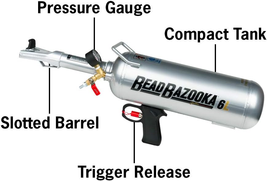 Gaither Handheld Bead Bazooka - Professional Automotive Tools, Bead Seater Blaster Tool with Rapid Air Release