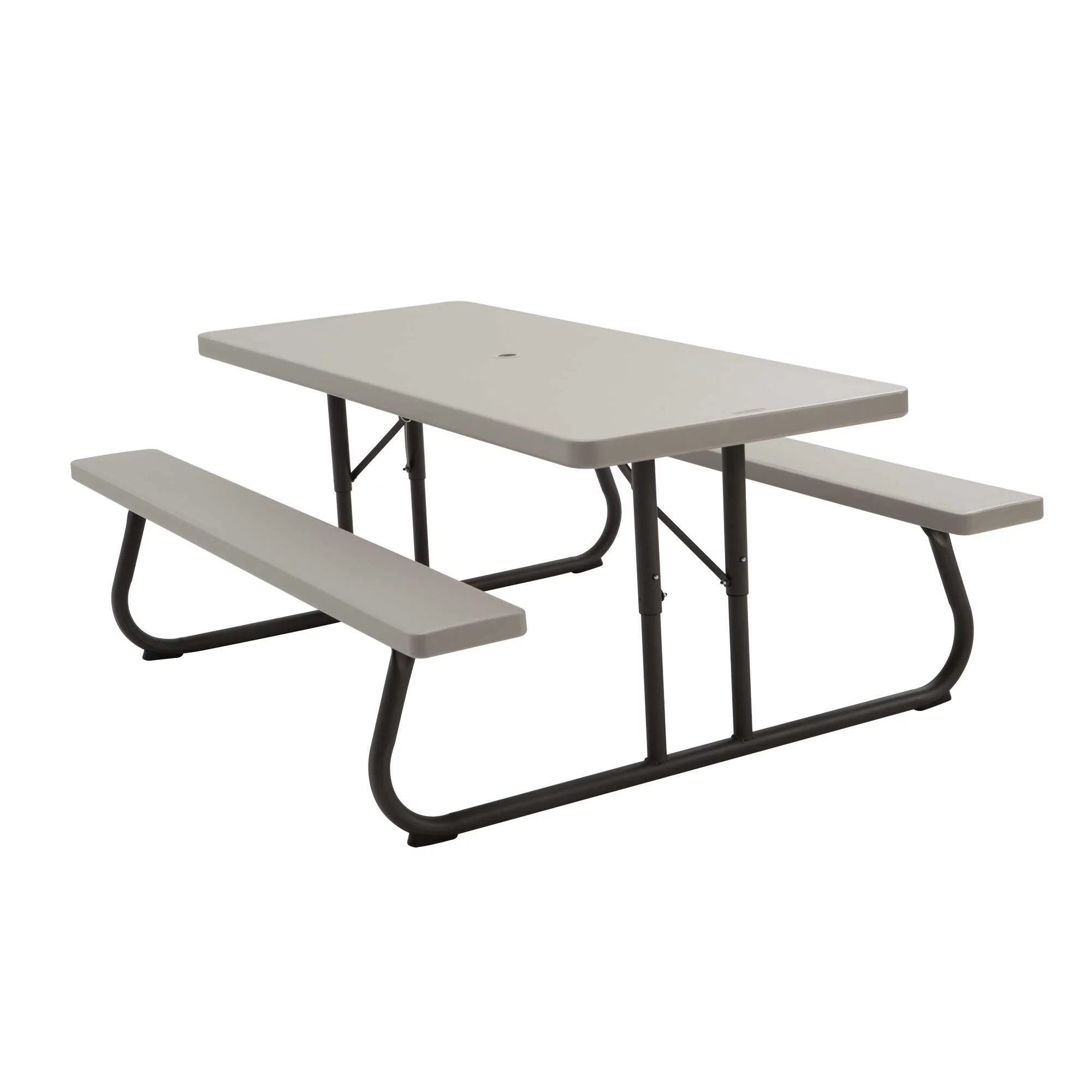 Lifetime 6 Foot Folding Picnic Table, Putty, 22119 - Radiant Selections