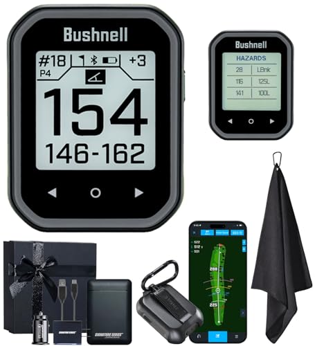 Bushnell Golf Phantom 3 Slope GPS Handlheld (Green) | 38,000+ Courses, Slope Compensation, Hazard Info, Distance Calculator, Scorekeeping