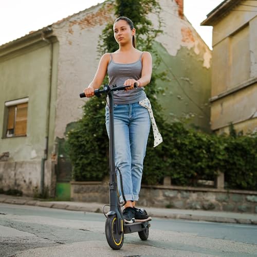 WERHY Electric Scooter, 8.5"/10"/14" Tire, Powerful 350/500W Motor, Top Speed 19/22 MPH, 21-28Miles Max Range