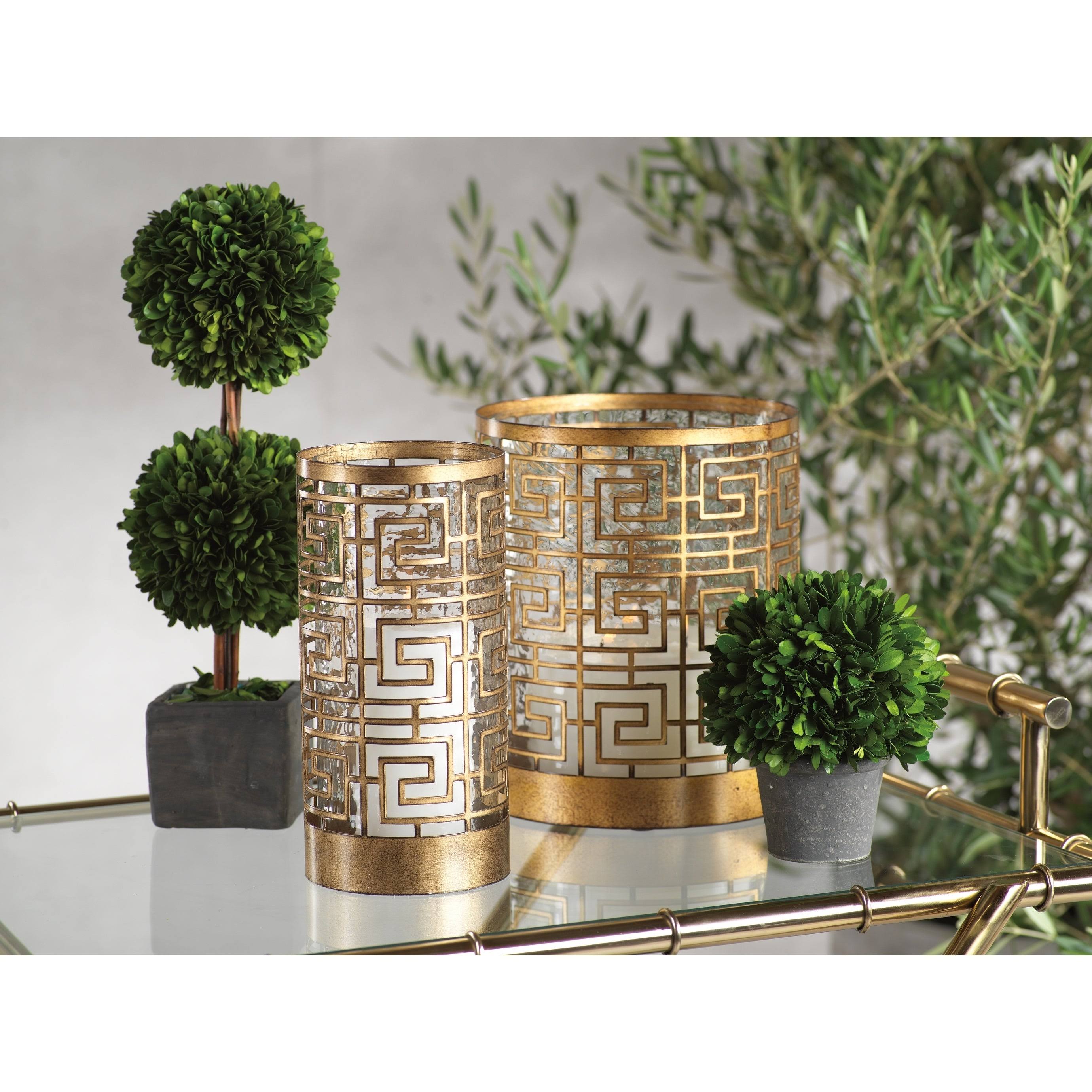 Mondre 5x22 Metal Hurricane Candle Holder