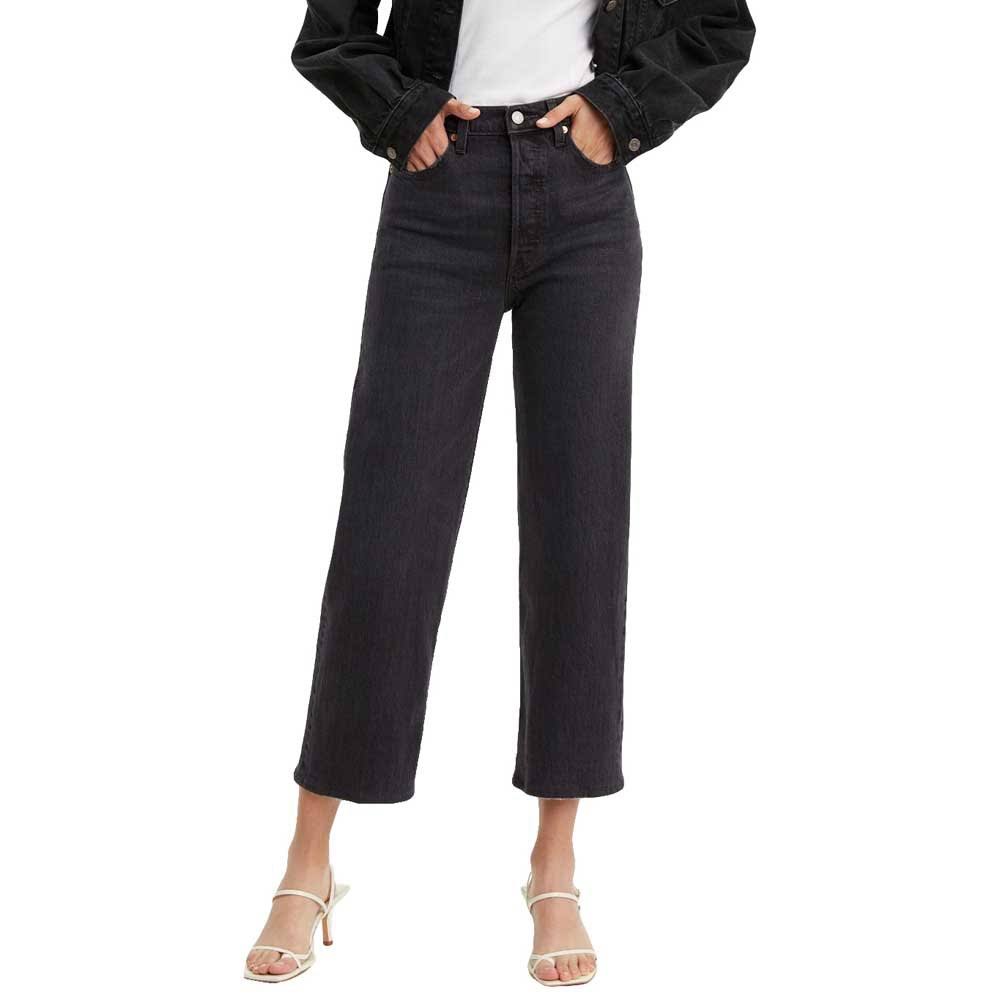 Levi&s Ribcage Straight Ankle Blacks