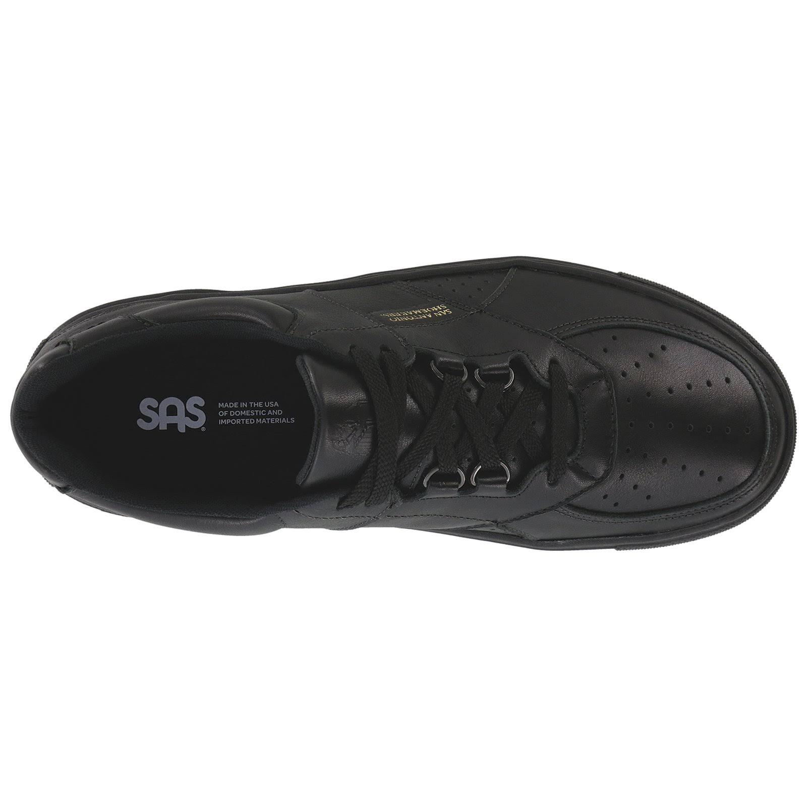 SAS Men&s High Street Matte Black 7 Wide