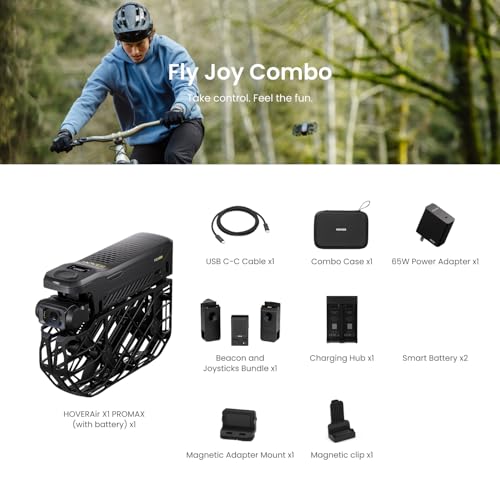 X1 PROMAX 8K Action Flying Camera, Foldable Drone with Camera with 42 KM/H Follow Speed, 10+ Fully Automatic Flight Modes