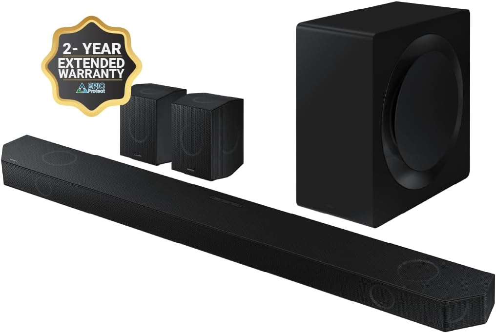 SAMSUNG Q990D 11.1.4ch Soundbar w/Wireless Dolby Atmos Audio
