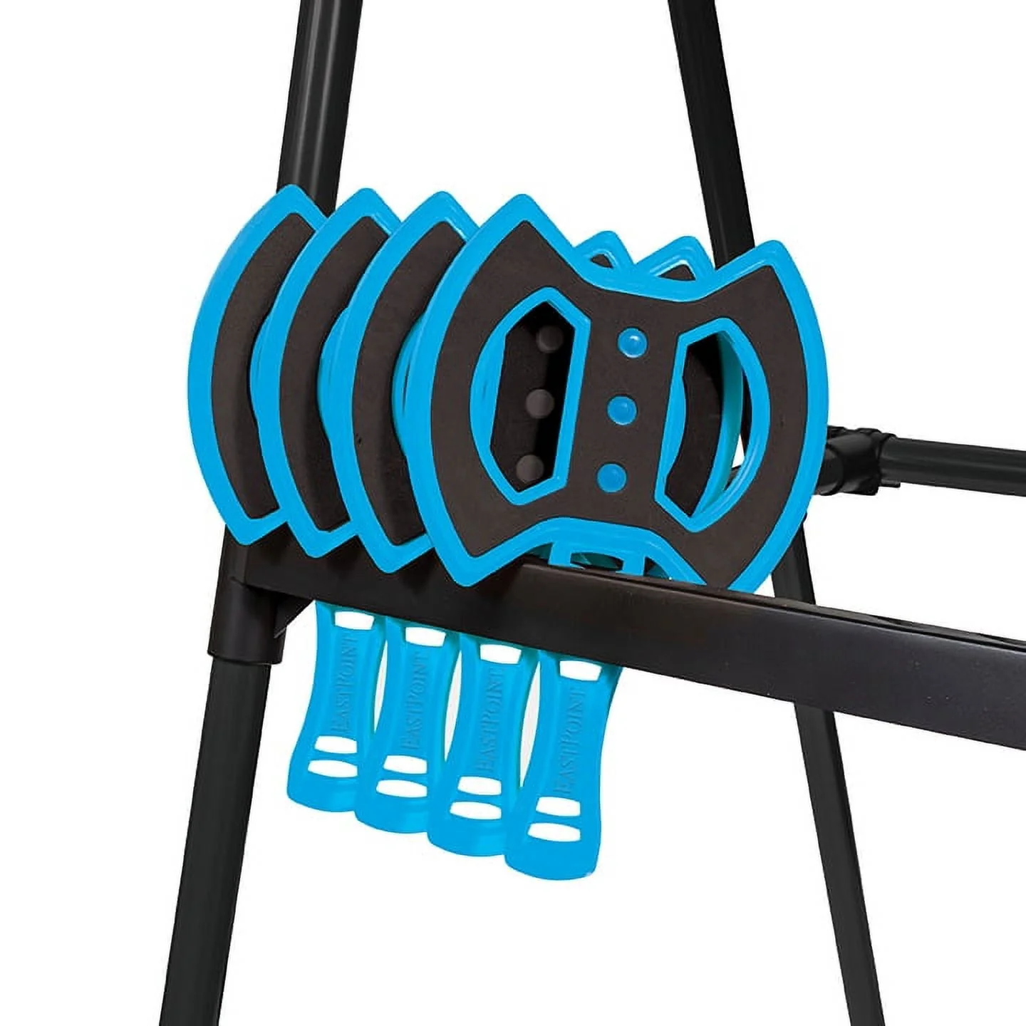 Eastpoint Sports Axe Throwing Target Game - 5ft Tall Sturdy Steel Frame - Includes 8 Throwing Axes