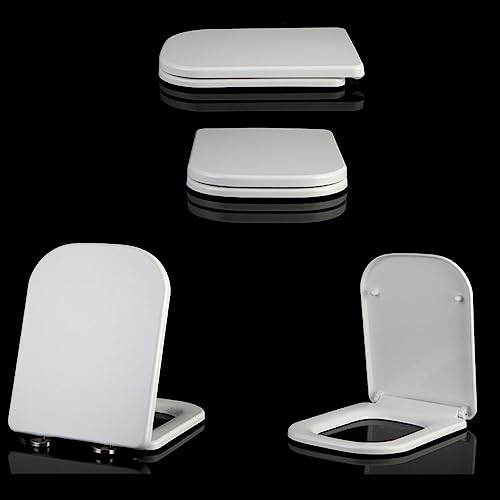 Soft Close Toilet Seat, Toilet seat, Square Toilet Seat