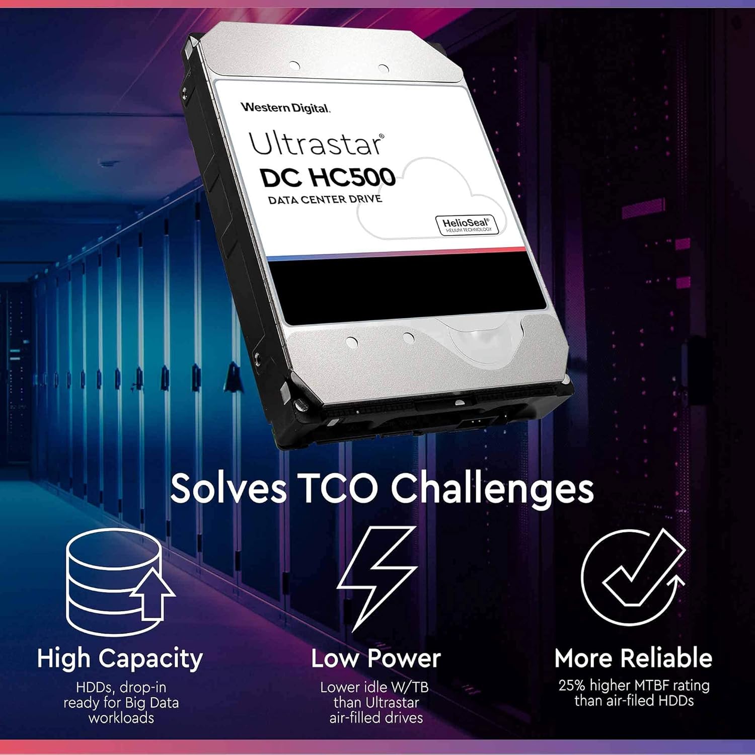 HGST Ultrastar He10 | HUH721010ALE600 (0F27452) | Power Disable | 10TB SATA 6.0Gb/s 7200 RPM 256MB Cache 3.5in HDD | 512e | Enterprise Hard Drive