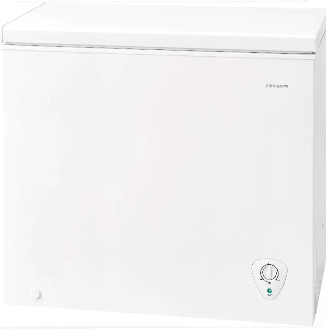 Frigidaire FFFC07M2UW 38 Chest Freezer with 7.2 cu. ft. Capacity  CSA Listed  Adjustable Temperature Control  Defrost Water Drain  and Removable