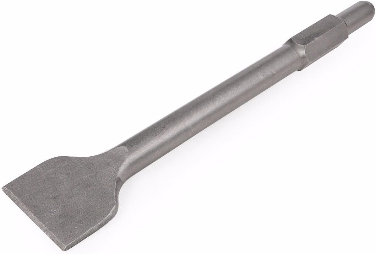 XtremepowerUS Hex Shank Asphalt Cutter Bit for Electric Demolition Jack Hammer 1-1/8" Chisel Shovel Scoop Breaker Pack of 2