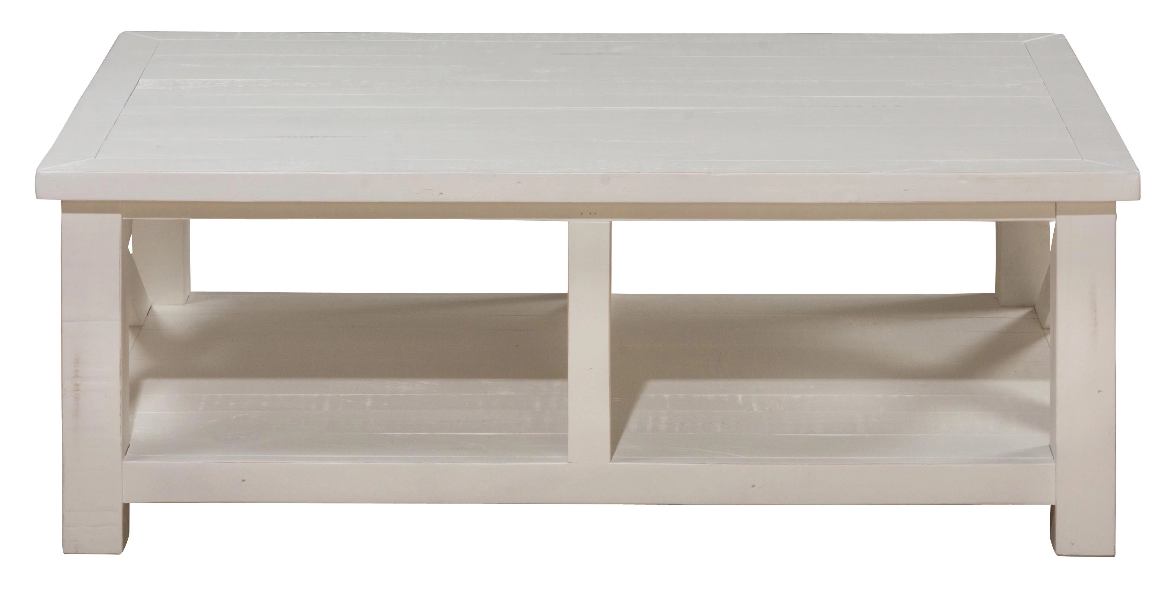 Jofran Madaket Rustic Solid Reclaimed Pine 50" Coffee Table