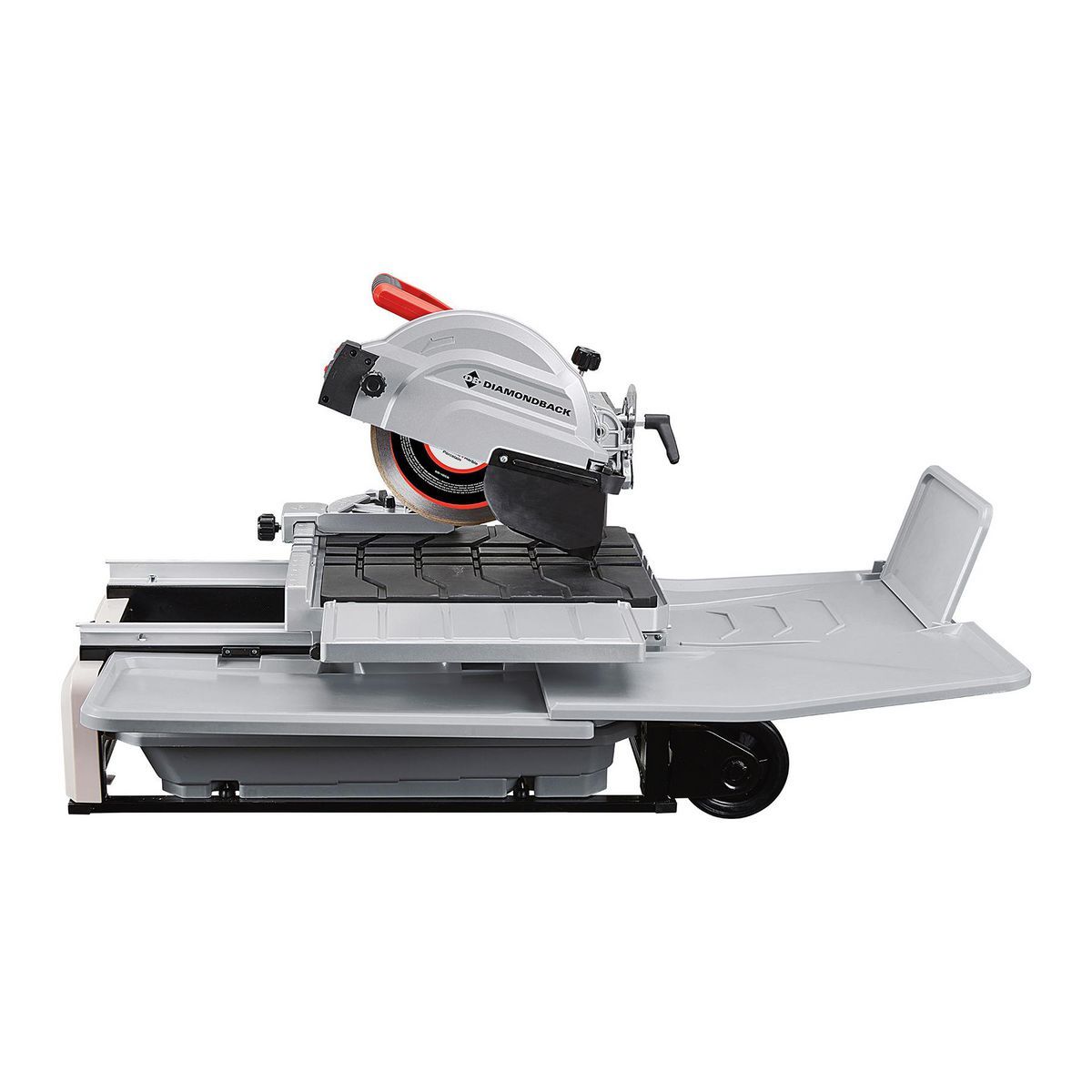 DIAMONDBACK 15 Amp, 10 in.  Wet Tile Saw with Sliding Table and Extended Rip Capacity