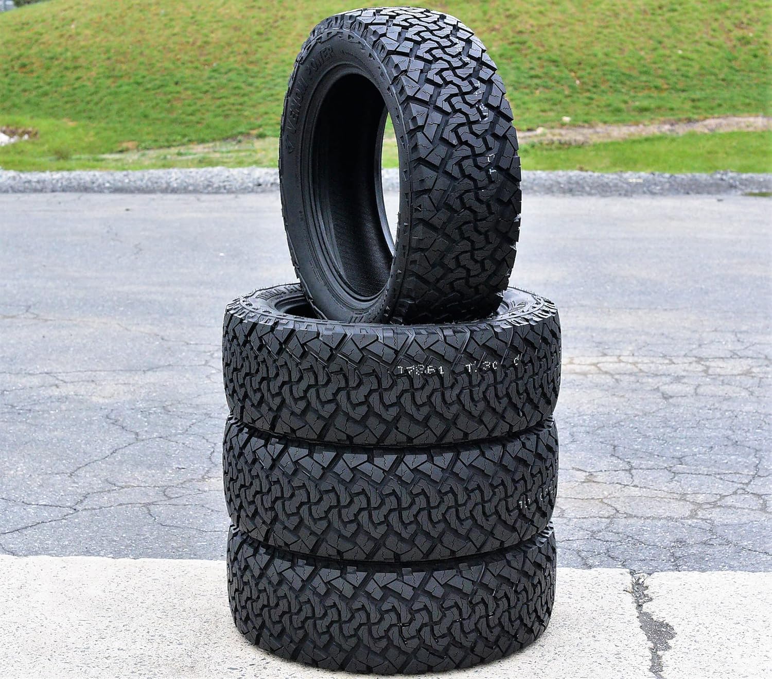 Set of 4 (FOUR) Venom Power Terra Hunter X/T XT All-Terrain Mud Light Truck Radial Tires-35X12.50R17LT 35X12.50X17 35X12.50-17 121R Load Range E LRE