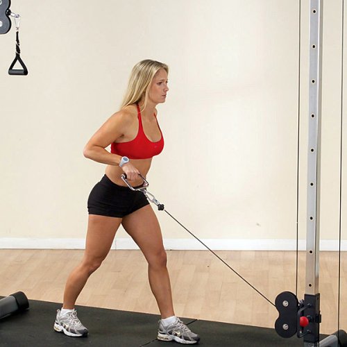 Body-Solid (GDCC250B) Cable Crossover Exercise Machine for Home & Light Commercial Gym