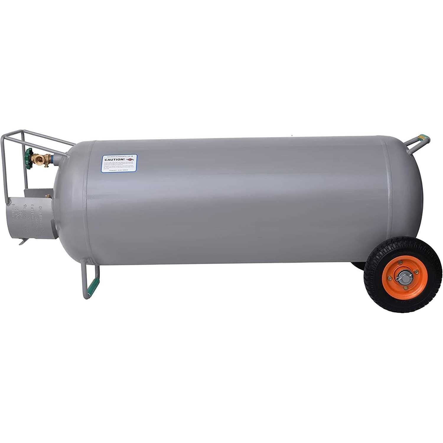 Flame King YSN100HOGb 100 lb Pound Horizontal & Vertical Propane Cylinder Pol Valve