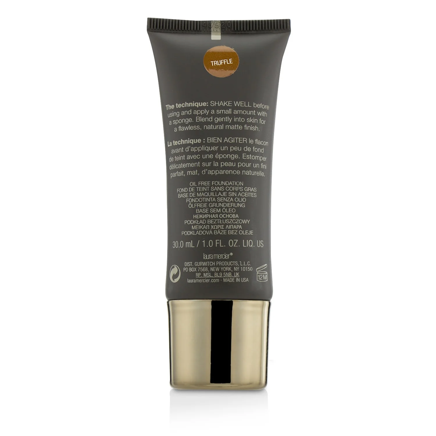 Laura Mercier Silk Creme Oil Free Photo Edition Foundation - #Medium Ivory  30ml/1oz