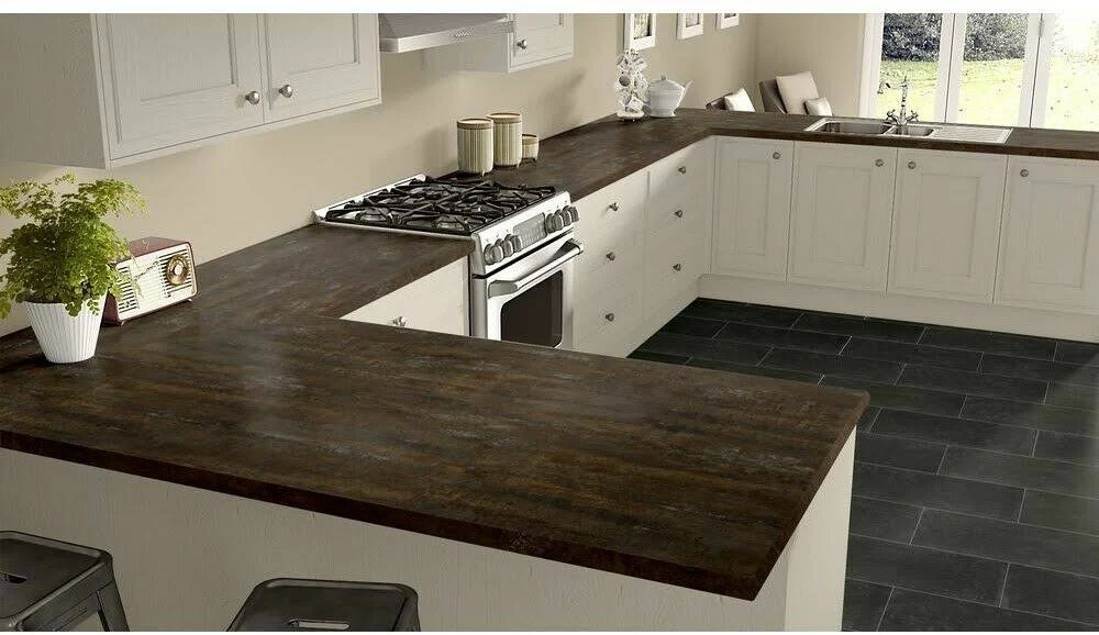 Wilsonart Standard 60-in W x 144-in L Fired Steel Laminate Sheet in Copper | 49946035060144