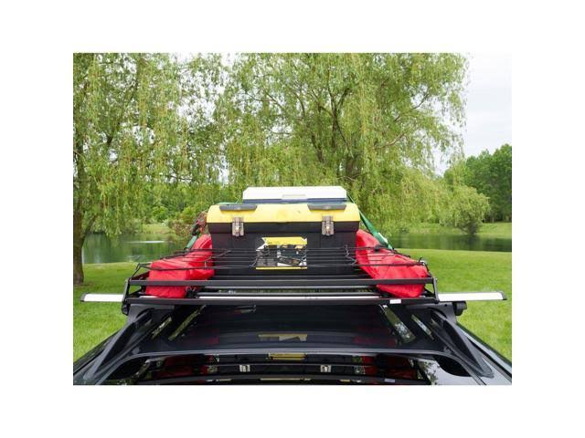 Apex Rb-7206 Slim Low-Profile Car Roof Rack Camping Cargo Basket