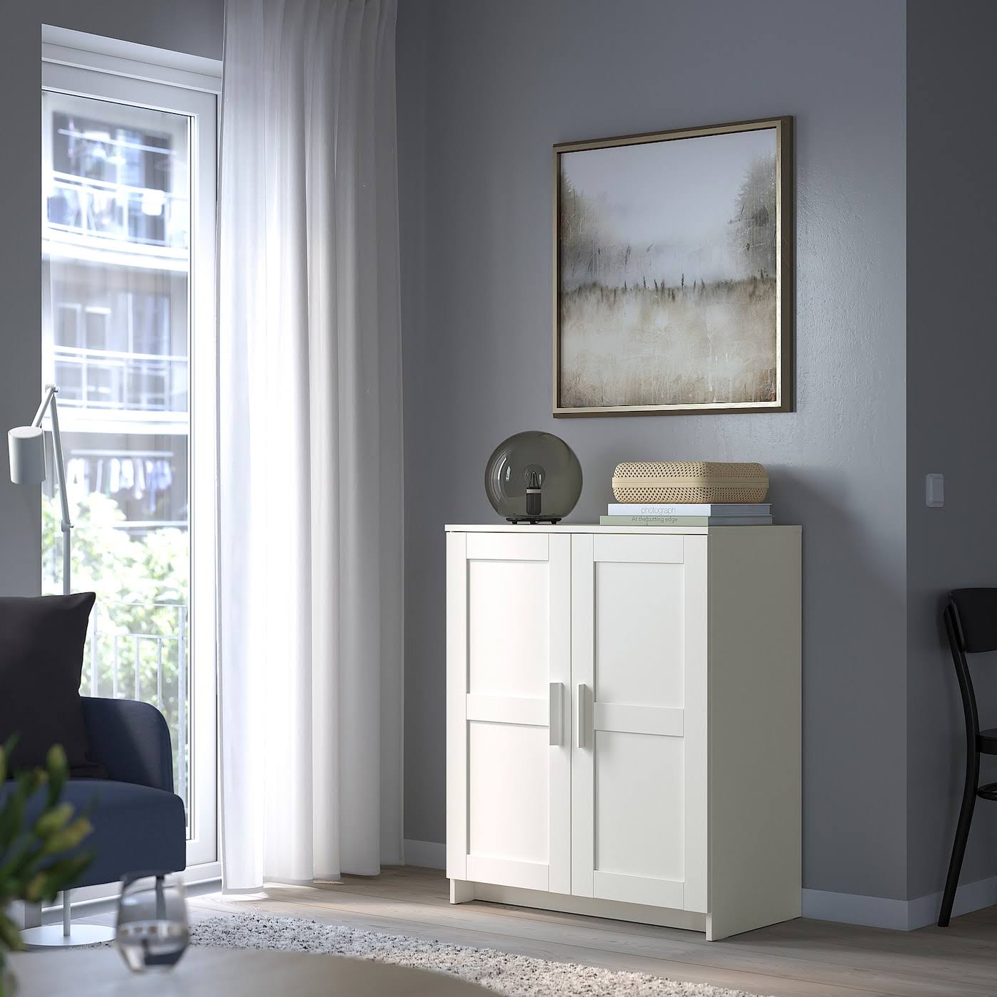 IKEA - BRIMNES Cabinet with Doors, White, 30 3/4x37 3/8 40300662
