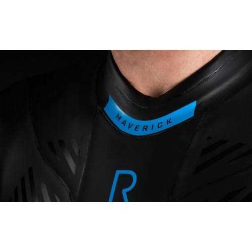 ROKA Maverick Comp II Wetsuit Black/Cyan Men&amp;s - Sports Supplies Online Store