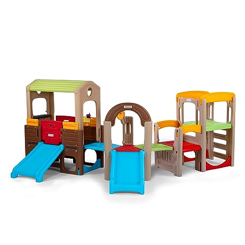 Simplay3 Young Explorers Modular Play System – Kids Activity Outdoor Playset for Children Age 18 mos - 6yrs – Toddler Playground Slide