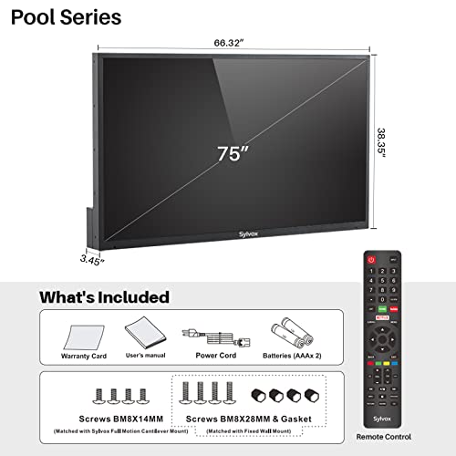 SYLVOX Outdoor TV