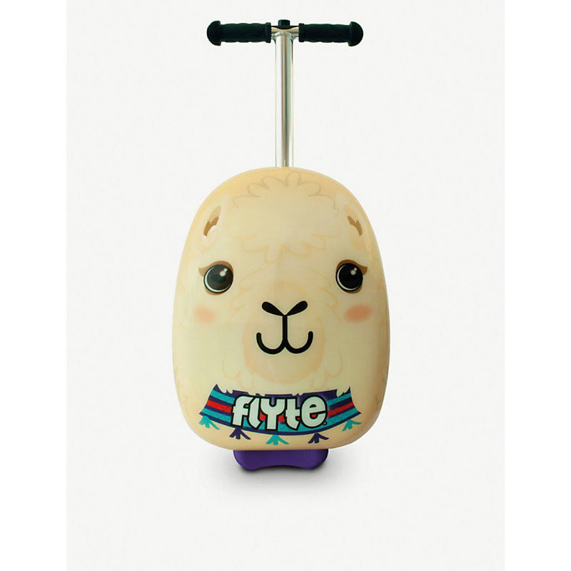 Flyte Kids Luca The Llama Scooter Suitcase