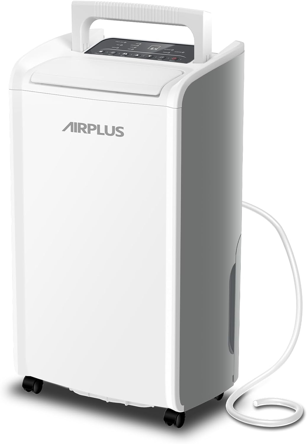AIRPLUS 4,500 Sq.Ft 70 Pint Dehumidifiers for Basement and Home-with Drain Hose,Efficient,Energy-with Dual Protection and 4 Smart Modes,24H Timer