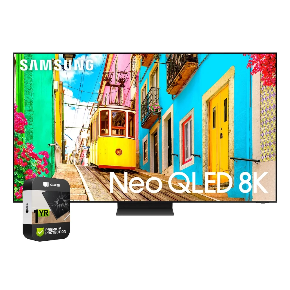 Samsung QN65QN800DFXZA 65 Inch Neo QLED 8K Smart TV 2024 Bundle with 1 YR CPS Enhanced Protection Pack - Curated Treasures Market