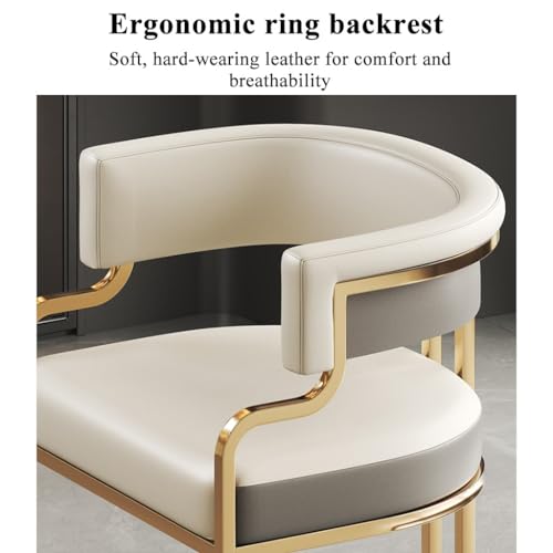 Leather Modern Tub Chair Upholstered Armchair for Living Room