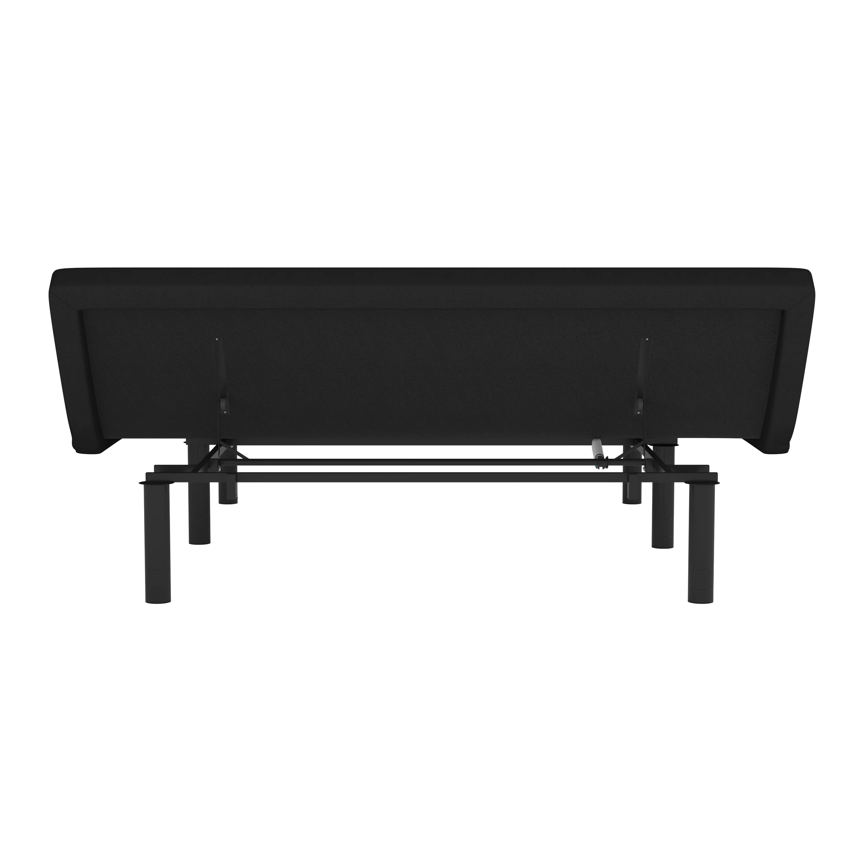 Flash Furniture Selene Motorized Adjustable Bed Frame, Black, King