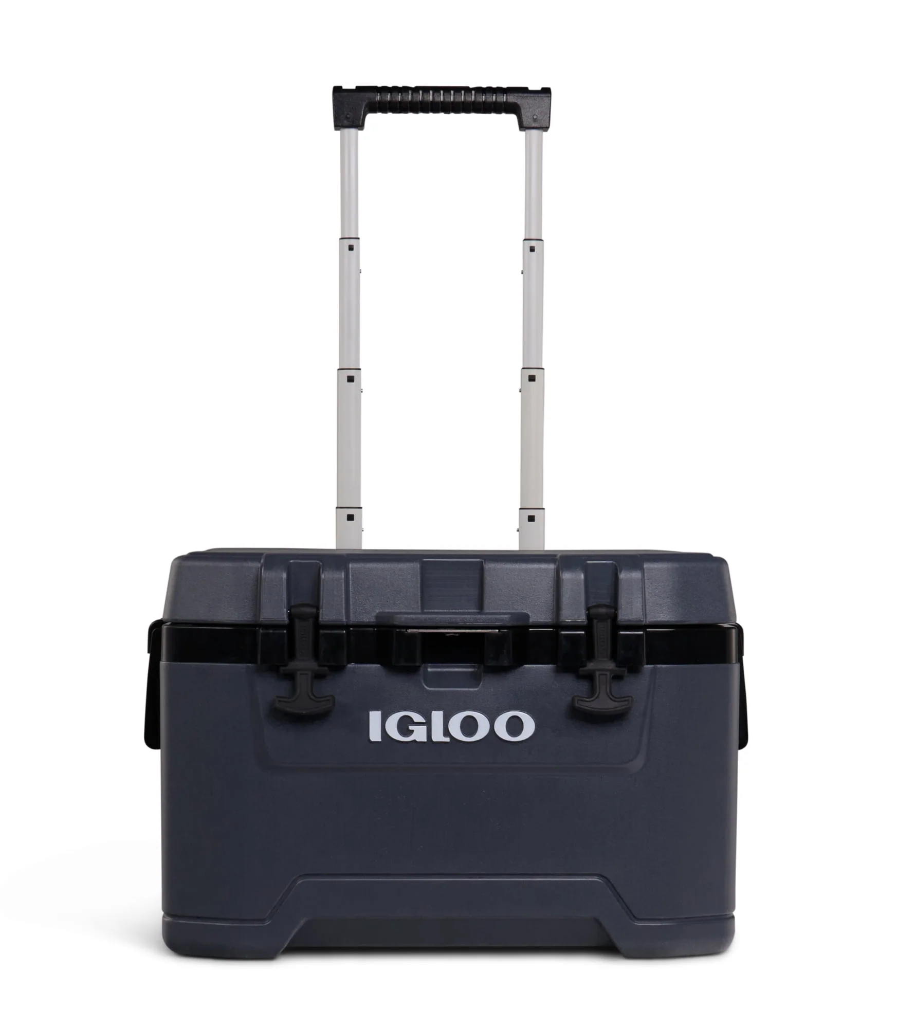 Igloo Overland 52 QT Ice Chest Cooler with Wheels, Gray (26 x 19 x 16)