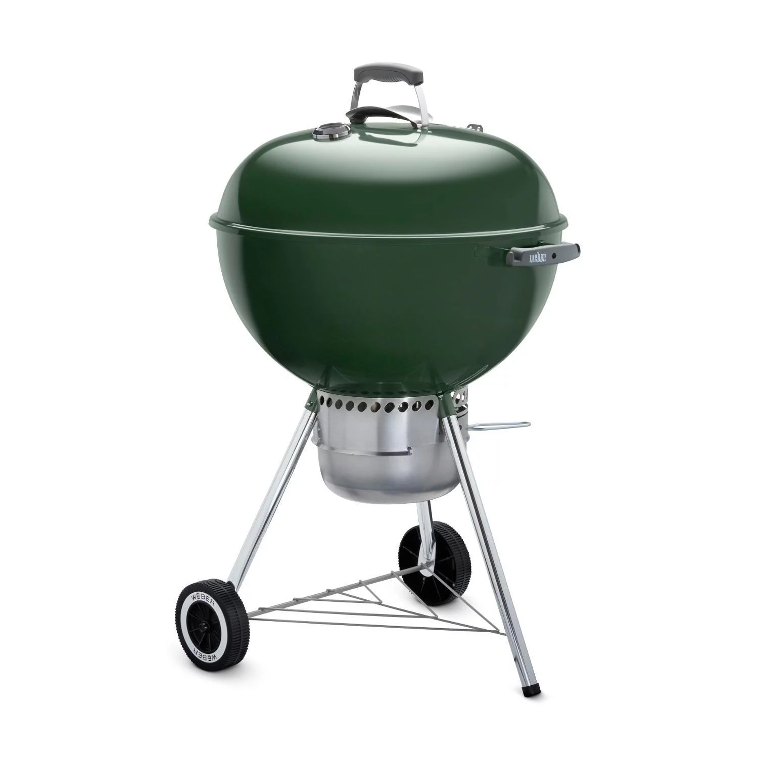 Weber Original Kettle Premium 22-Inch Charcoal Grill - Green - 14407001