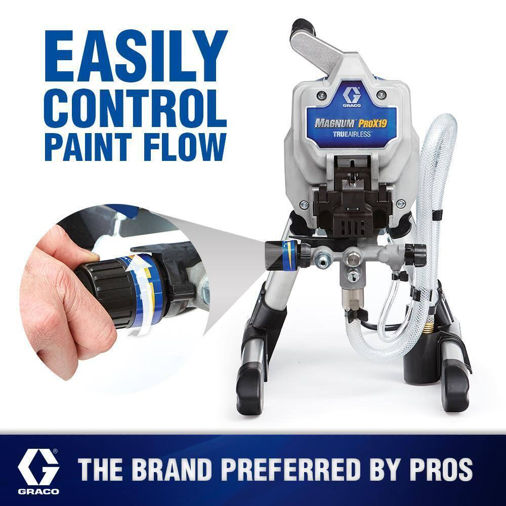 Graco Magnum ProX19 Cart Airless Paint Sprayer, Gray