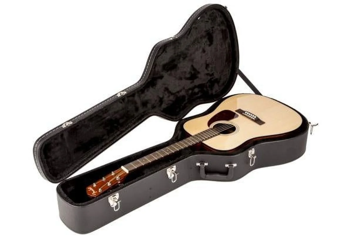 Fender Flat Top Dreadnought Acoustic Guitar Hardshell Case - Model 0996203306