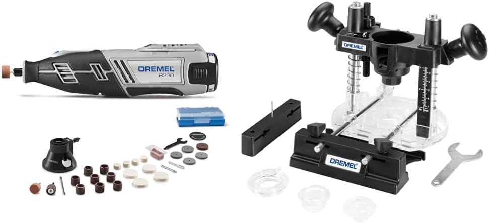 Dremel 8220-1/28 12-Volt Max Cordless Rotary Tool Kit- Engraver, Sander, and Polisher- Perfect for Cutting, Wood Carving, Engraving, Polishing