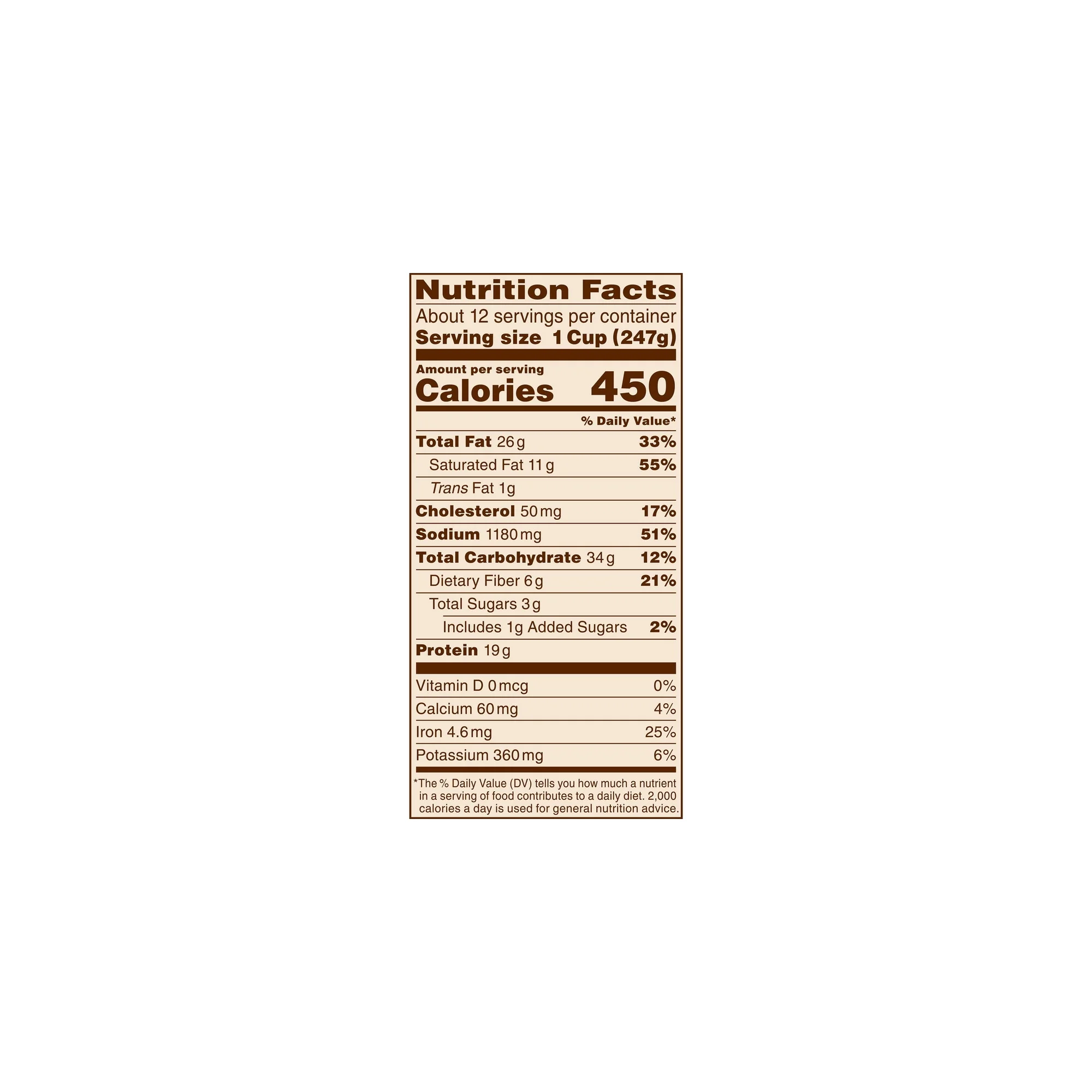 Chef-mate Beef Chili, Canned Beans with Meat, 6 lb 11 oz (Pack of 6)
