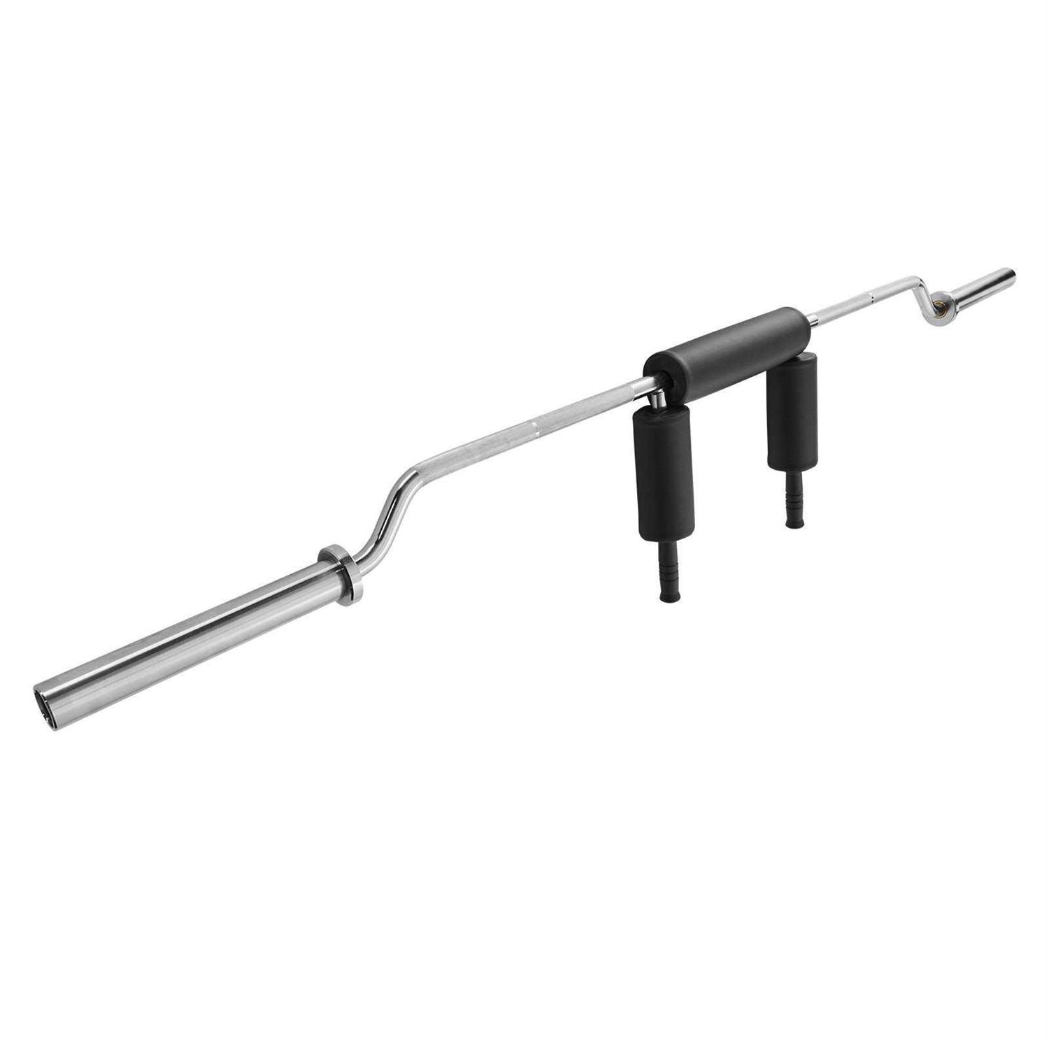 VEVOR Safety Squat Bar, 700 LBS Fitness Squat Olympic Bar, Safety Squat Bar Attachment with Shoulder and Arm Pads - Sports Supplies Online Store