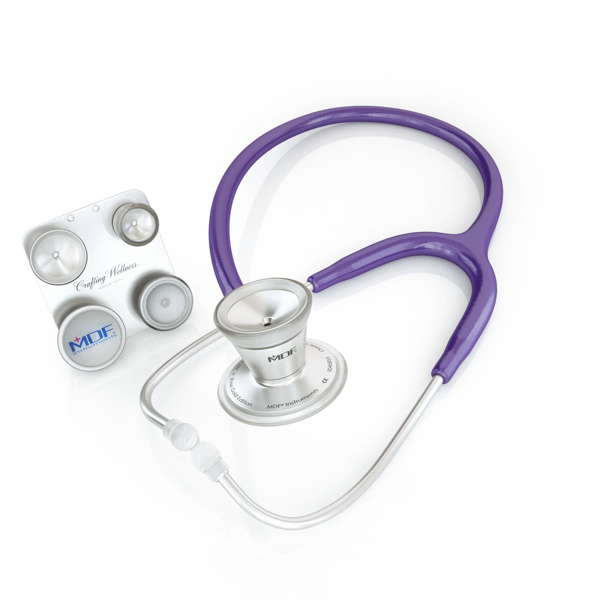 MDF ProCardial C3 u003E Critical Cardiac Care Edition Stethoscope, Purple