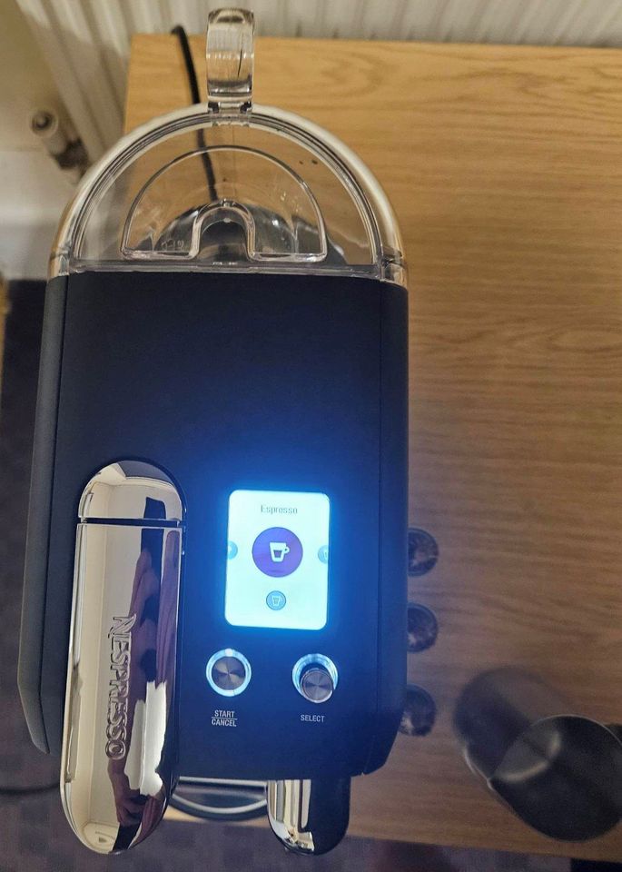 Nespresso Creatista Plus Coffee Machine by Sage, Black Truffle