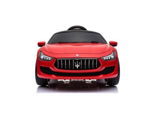 Tobbi Kids Ride on Car Maserati License 12V Rechargeable with MP3 / Remote Red