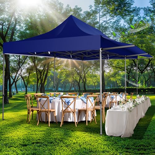 COBIZI 10x10 Pop Up Canopy Tent with Awning