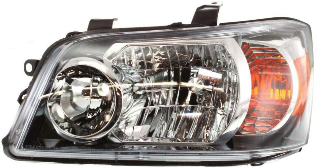 For 2004 2005 2006 Toyota Highlander Headlight Assembly Pair Driver and Passenger Side w/Bulbs DOT Certified For TO2502151