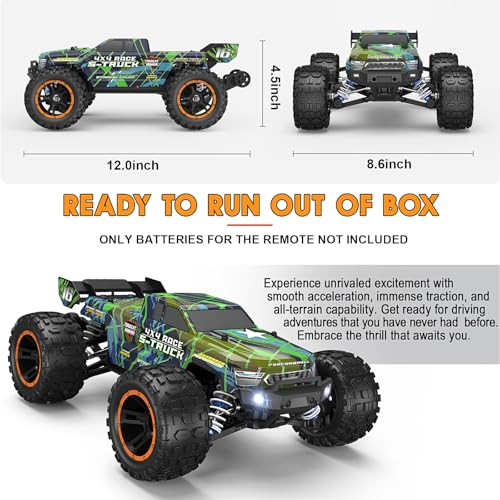 HAIBOXING 16890SA 1/16 Scale 4WD Brushless RC Truck Max 40 MPH Fast RC Cars