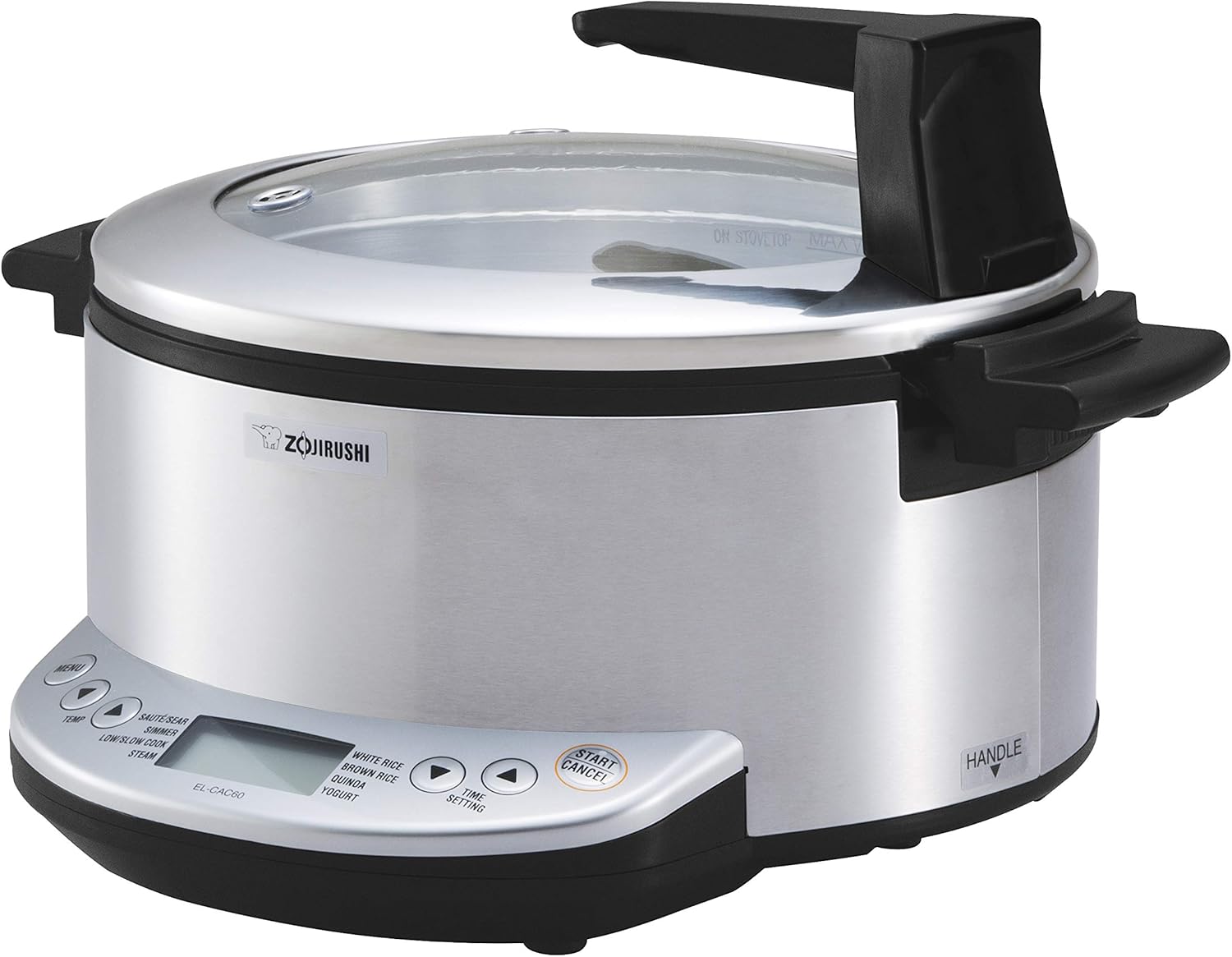 Zojirushi EL-CAC60XZ Multicooker, Brushed Stainless