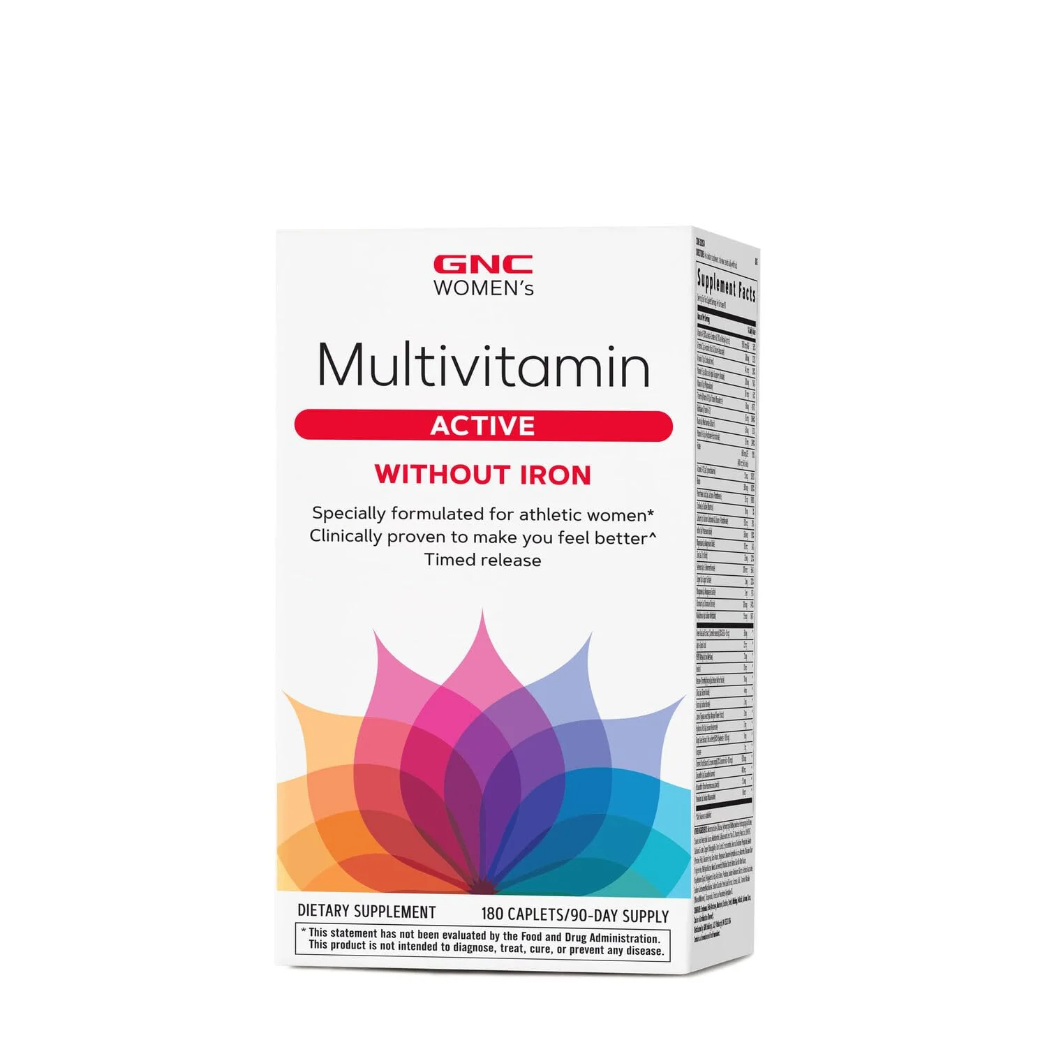 GNC Women's Multivitamin Active Without Iron |Supports an Active Lifestyle | 30+ Nutrient Formula | Promotes Bone & Joint Health