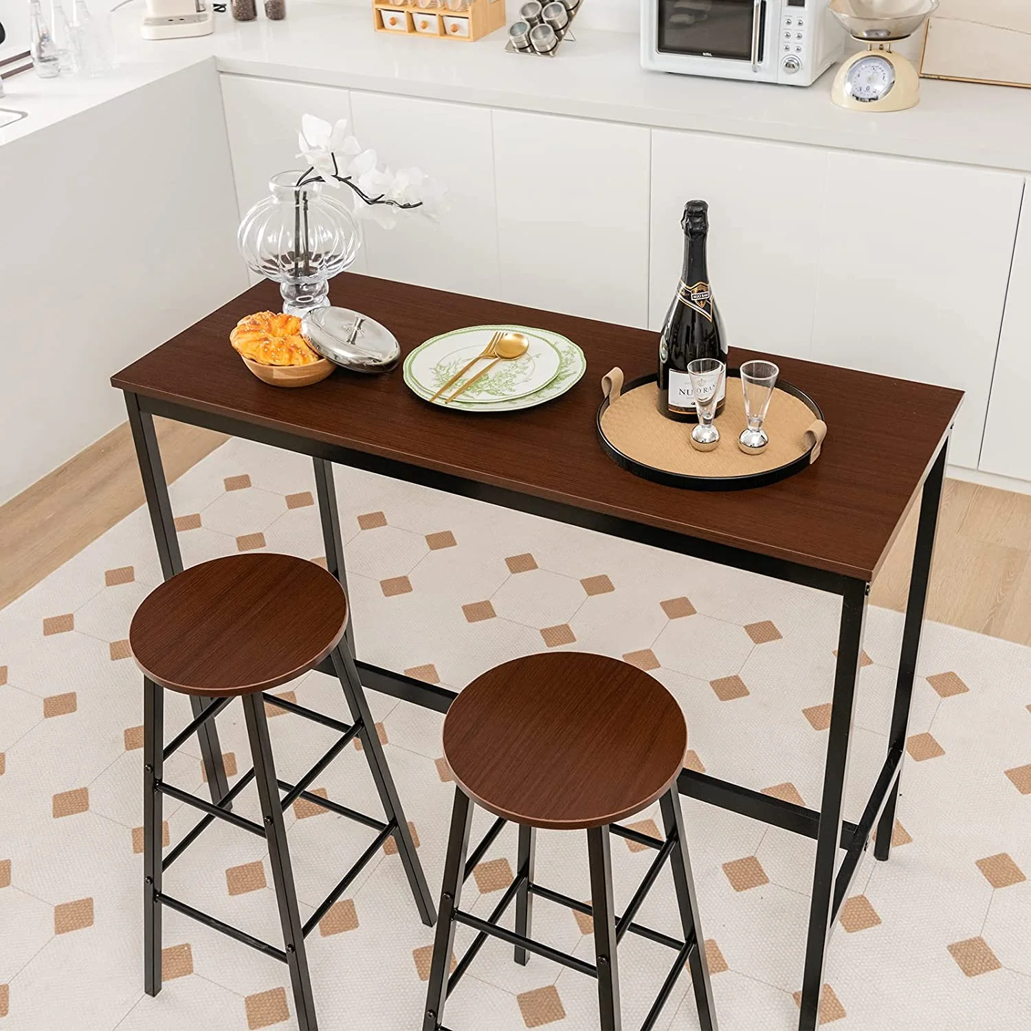 TJUNBOLIFE 3-Piece  Table Set - 36"