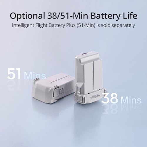 DJI Mini 3 (DJI RC), Lightweight 3x Mechanical Gimbal Drones with Camera for Adults 4K, 38-min Flight Time, up to 32800ft (10km) Video Transmission
