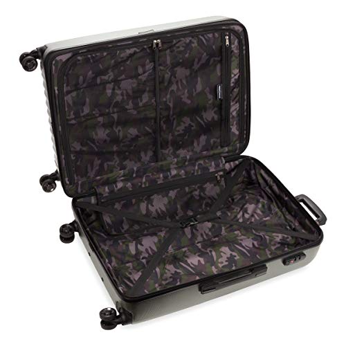 SwissGear 7272 Energie Expandable Hardside Luggage with Spinner Wheels and TSA Lock, Gunmetal, Carry-On 19-Inch